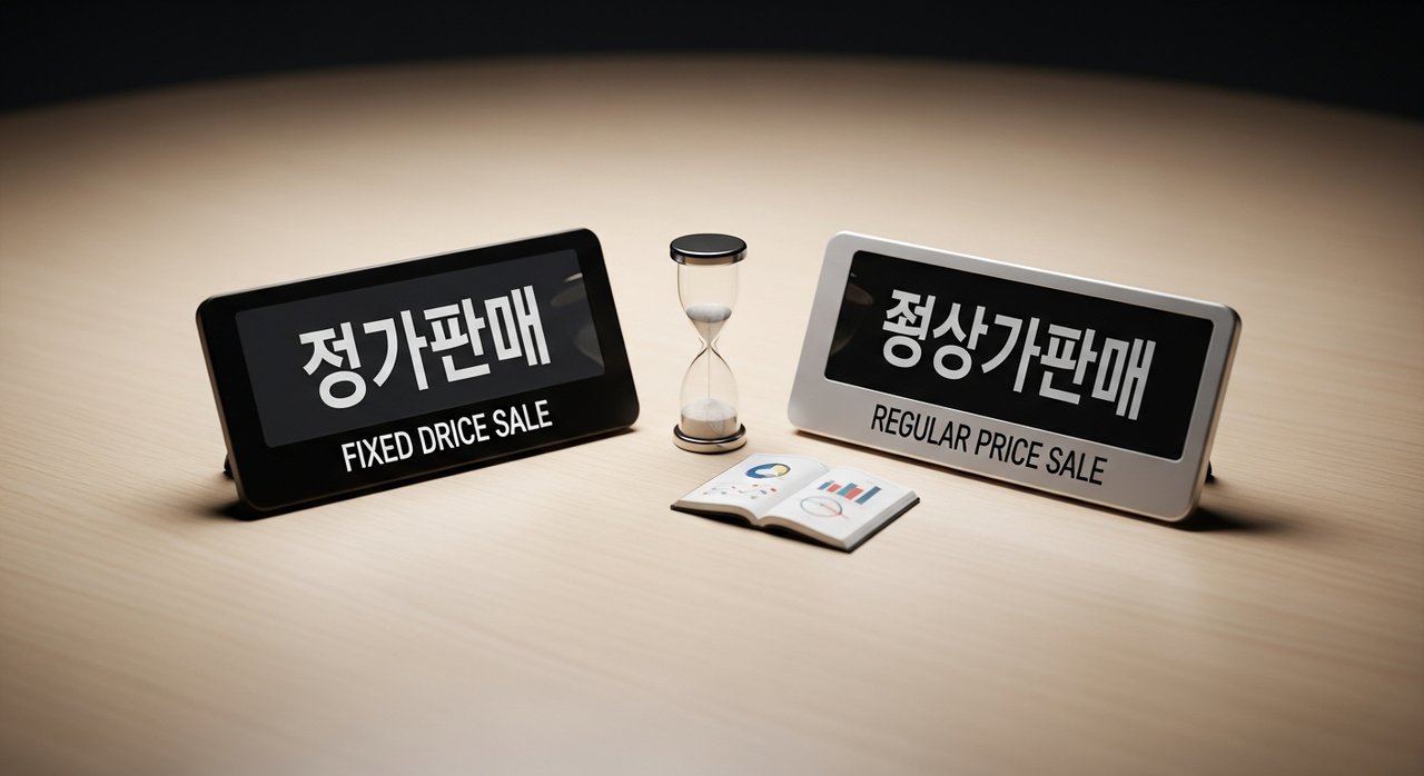 소비자 필독! 정가판매와 정상가판매 차이, 5분 완전 정복