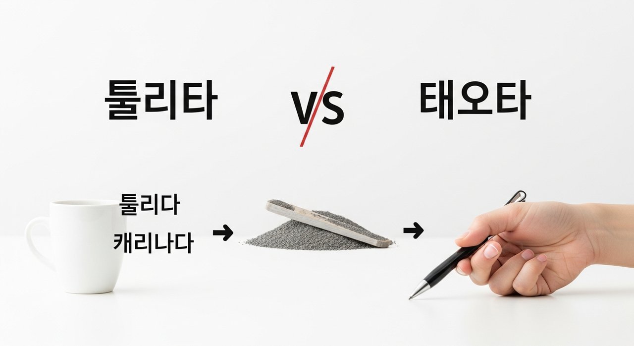 틀리다'와 '다르다' 일상 대화에서 자주 혼동하는 표현 구분 3가지 방법